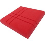 Resim Honmex 12 Adet Kırmızı Akustik Paneller - 30x30x5cm Yüksek Yoğunluklu Ses Emici Yalıtım Materyali - Duvar Dekorasyonu Ve Ses İyileştirme İçin 10.1" 