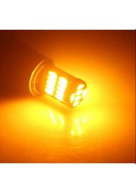Resim T10 Led 26 Ledli W5w Metal Ultra Power Turuncu Park Plaka Tavan Ampulü 1 Takım 