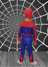 Resim Bebeminyon Örümcek Adam / Spiderman Çocuk Kostümü 