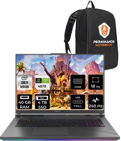 Resim ASUS ROG Strix G18 i9-14900HX 40GB 4TB SSD RTX4070/8GB 240Hz 18" WQXGA 