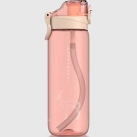 Resim Renga Wave Duplo 630 Ml Opsiyonel Pipetli Tritan Matara 912176 Bej Bej 