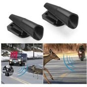 Resim Besthome1 2'li Araçlar İçin Ultrasonik Hayvan Kovucu, Abs Sistemiyle Yaban Hayvanlarını Uzak Tutar, Siyah 