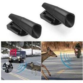 Resim Besthome1 2'li Araçlar İçin Ultrasonik Hayvan Kovucu, Abs Sistemiyle Yaban Hayvanlarını Uzak Tutar, Siyah 