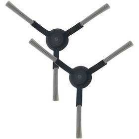 Resim Xiaomi Vacuum Mop Pro Viomi V2, V3 (STYTJ02YM) Uyumlu 4 Adet Yan Fırça (Siyah) 