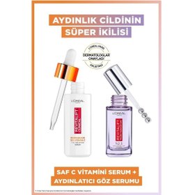 Resim L'Oréal Paris Revitalift Clinical C Vitamini Aydınlatıcı Serum 30 ML + Revitalift Filler Aydınlatıcı Göz Serumu 30 ML 