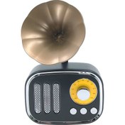 Resim Sonia Portable Gramofon Kablosuz Mono Hoparlör - Speaker 