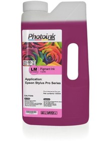 Resim PHOTO INK (Akıllı Mürekkep) EPSON Stylus Pro için 1000 ml AÇIK KIRMIZI LIGHT MAGENTA Pigment Plotter Mürekkep (T-EPR) 