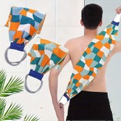 Resim 1 adet Duş için Peeling Sırt Fırçası, Uzun Saplı Banyo Süngeri Duş Fırçası, Yumuşak Sırt Temizleyici Yıkayıcı, Kadınlar ve Erkekler için Vücut Banyo Fırçası 