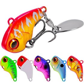 Resim Valkyrie LRF Kaşık Kuyruklu Titreşimli Wobbler 14 GR 6 CM Spin ve Baitcasting için Uygun Balık Olta Yem Seti - 5 Adet 