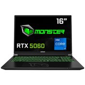 Resim Monster Tulpar T6 V3.3.10 i7-13700HX 24 GB 1 TB SSD RTX5060 16" W11P Dizüstü Bilgisayar 
