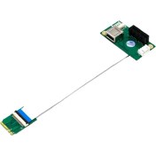 Resim Yesper Ngff M.2 Anahtar A/ E X1 Adaptör Rısher Kartı USB 2.0 Port & Fpc Kablosu (Yurt Dışından) 