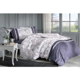 Resim Özdilek Beyaz Branch Nevresim Takımı Çift Kişilik Ranforce Beyaz 