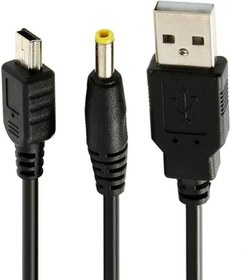 Resim NEORTX PSP Şarj Kablosu, Sony PSP 1000 2000 3000 için Yedek Taşınabilir USB PSP Güç Veri Kablosu 