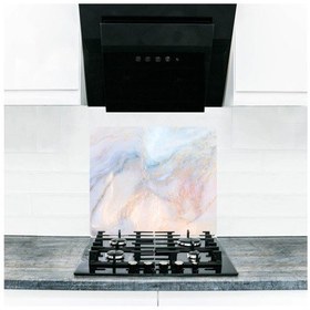 Resim Ezgi Cam Ocak Koruyucu ve Cam Kesme Tahtası 50 CM X 56 CM Tek Par 