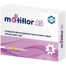 Resim Motiflor As Probiyotik 15 Tablet 