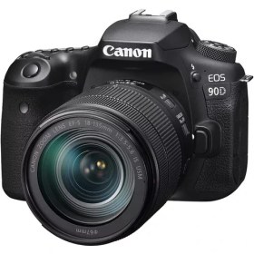 Resim Canon EOS 90D 18-135mm Nano IS USM DSLR Fotoğraf Makinesi 