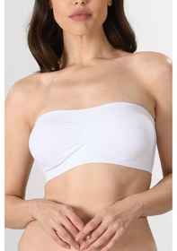 Resim Miss Fit Pedli Starples Kadın Bendeo Büstiyer Seamless Beyaz L-Xl Beyaz 