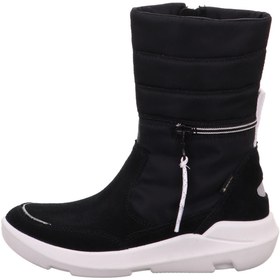 Resim Superfit Süet + Tekstil Siyah Kız Çocuk Çizme 1-000151-0000-1 TWI 