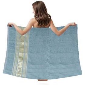 Resim Mira Home %100 Pamuk Unisex Banyo Hamam Havlusu Myra 70x140 Cm Yeşil 