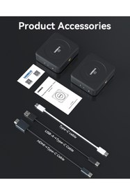 Resim Shimbol TP Nano Kablosuz Video Aktarım Sistemi 2000 mAh Dahili Pil FHD Video 150 m Menzil ile 60 ms 