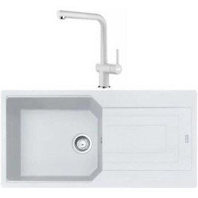 Resim Franke Ubg 611-100/active Plus Doccia 2.0 Eviye Armatür Seti (BİANCO) 