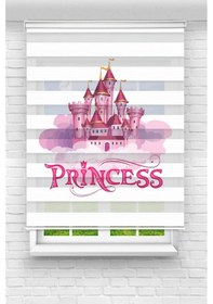 Resim Perdecizade Enxboy Prences Dijital Baskılı Zebra Perde-cocuk Odası-stor Perde Renkli 