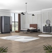 Resim Black New Genç Odası, Dolap Karyola Komodin Şifonyer (512891052) 
