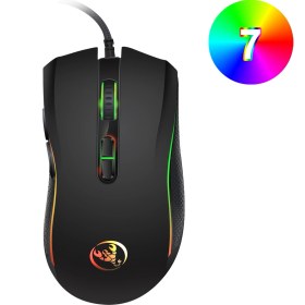 Resim HXSJ A869 Kablolu Rgb Oyuncu Mouse 6400DPI 7 Tuşlu 
