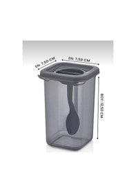 Resim Baharatlık 24 Lü Set Kaşıklı Baharat Saklama Kutusu Etiket Hediye 