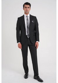 Resim Efor Tk 928 Takım Slim Siyah Siyah 
