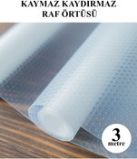 Resim Pazar Kapısı Eva Raflık Kaymaz Dolap Içi Çekmece Raf Örtüsü Kaydırmaz 45 Cm X 3 Metre 