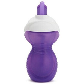 Resim Munchkin Might Grip Alıştırma Bardağı 296ml 12 Ay+ Mor 