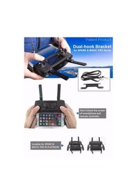 Resim Djı Mavic Pro Çift-kanca Dirsek Toka Askı İpi Kumanda Telefon Tutucu 