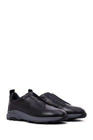Resim Derimod Erkek Siyah Kalın Tabanlı Spor Ayakkabı, Hakiki Deri Casual Sneaker 25WFD630514 