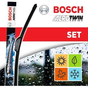 Resim Bosch Peugeot 5008 Silecek Takımı Aerotwin 2017-2020 A557S 