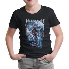 Resim Megadeth Siyah Çocuk Tshirt 