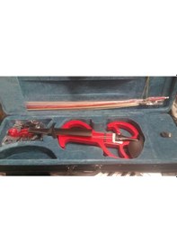 Resim Victor Kare Kutulu Elektro Keman Seti Çok Renkli 