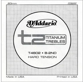 Resim D'Addario T4602 T2 Titanium Hard Tension Klasik Gitar Tek Tel (Si) 
