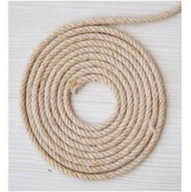 Resim Gereksiz Şeyler Dekoratif Halat 12mm Jüt Halat Kendir Urgan Halat Ip 10 Metre 