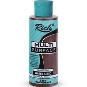 Resim Rich Akrilik Boya Multi Surface 120 CC Kahverengi 120-2234 