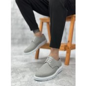 Resim BOA BA0003 Bağcıklı Klasik Spor Koyu Gri Renk Keten Yüksek Taban Casual Erkek Ayakkabı 
