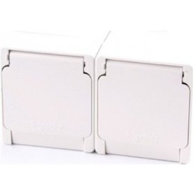 Resim Schneider NML7500121 Nemliyer 2'li Topraklı Priz Beyaz 