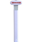 Resim Yaozixa Göz Bakımı Cihazı: Kırmızı Işık Tedavisi, 38-42 C Isı Tedavisi, Mikroakım Titreşimi, 90 Döner Uç, Algılama Başlatma, 350mah Pil, Manyetik Şarj - Mavi Mor 