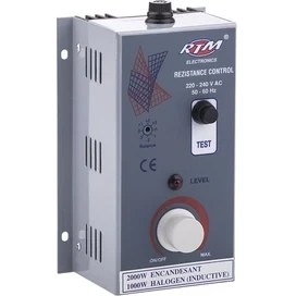 Resim Rtm Rezistans Kontrol 7500 Watt 35 Amper-Rezistans Dimmeri 