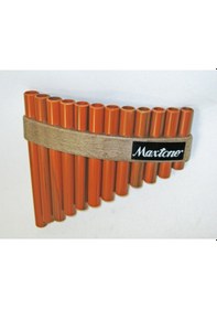 Resim Maxtone Pf12-b Pan Flüt 12 Nota Akortlu 12 Ses Aralığı, Doğal Ses Tınısı, Yeni Başlayanlar İçin İdeal Diatonik Dizilim 