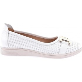 Resim Dgn 2353 Kadin Tokali Comfort Ayakkabi 2353-2-R0198 Beyaz 