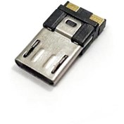 Resim ŞASE MİCRO USB FİŞ 2PİN ERKEK KARKAS ŞASE 