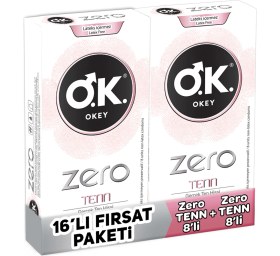 Resim Okey Zero Tenn 16'Lı Prezervatif 