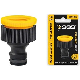 Resim Sgs 4265 3/4x1/2 Musluk Adaptörü 3/4 x 1/2" 