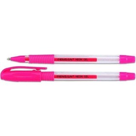 Resim Pensan Pembe Neon Jel Kalem 1.0 Mm - 1 Adet 